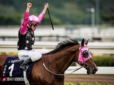 BEAUTY GENERATION HAS WON $12.5 MILLION NZ. THIS IS THE STORY OF THE SMALL PART LOGAN RACING PLAYED IN HIS CREATION. 